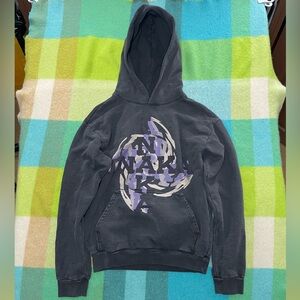 Inaka faded purple tag collection hoodie